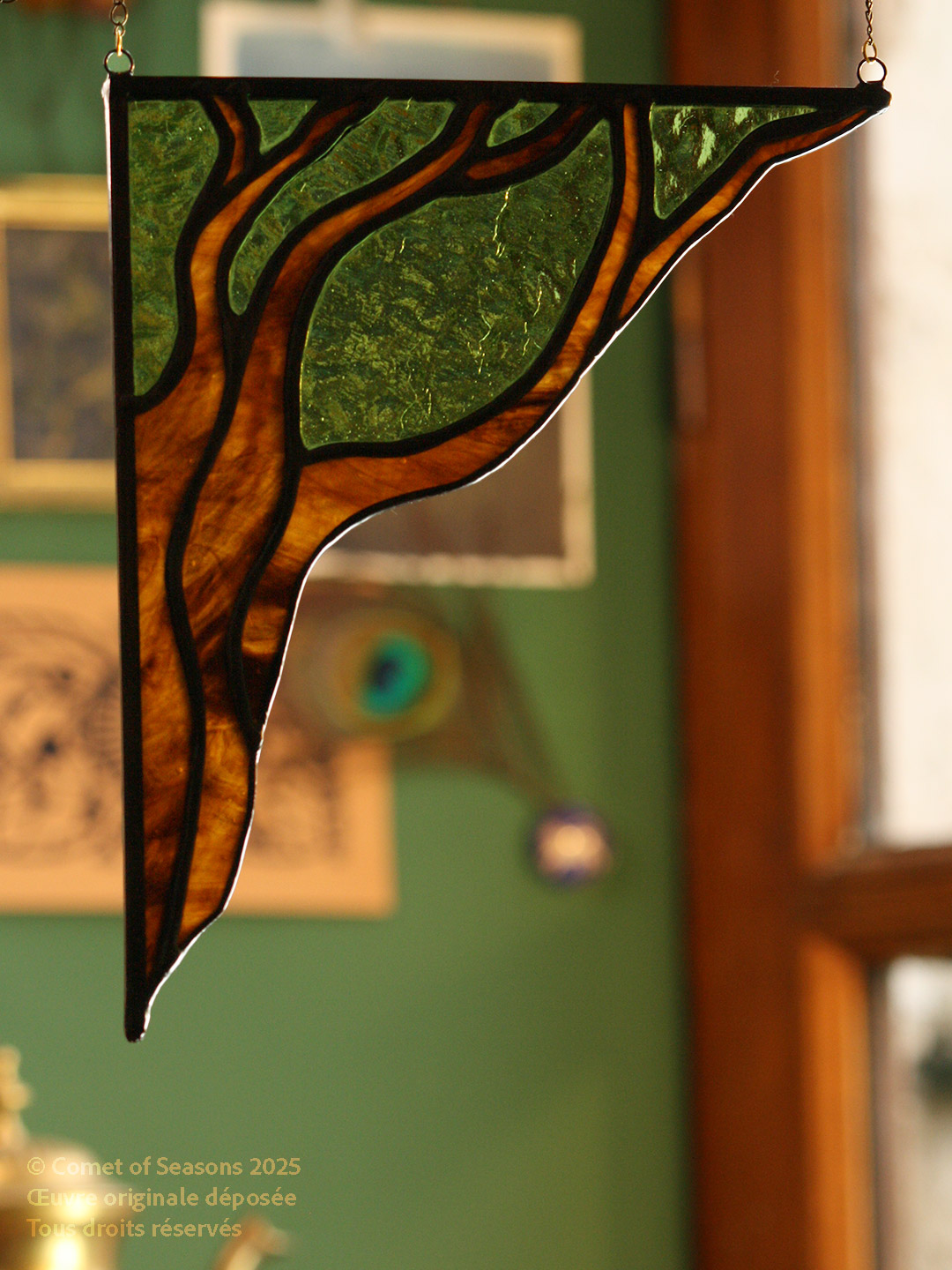 Angle arbre elfique gauche